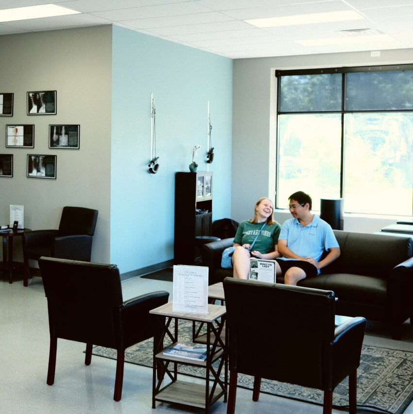 patients in our waiting area