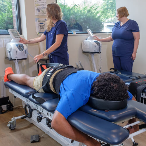Hershey patient treated with Chiropractic Care