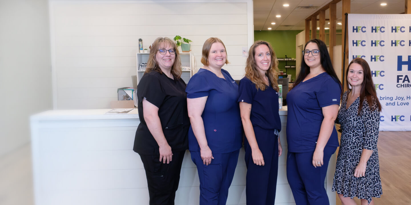 Hershey Family Chiropractic team photo
