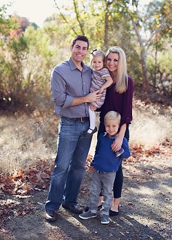 Dr. Brandon Holmes and his Family