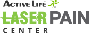 Laser pain logo