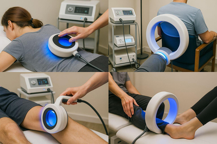 PMST therapy collage