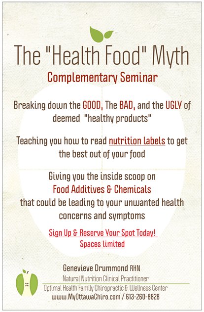 Health food myth