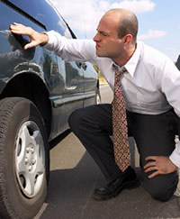 Don?t be misled by the minimal damage to your car. People react much differently than glass, plastic and metal!