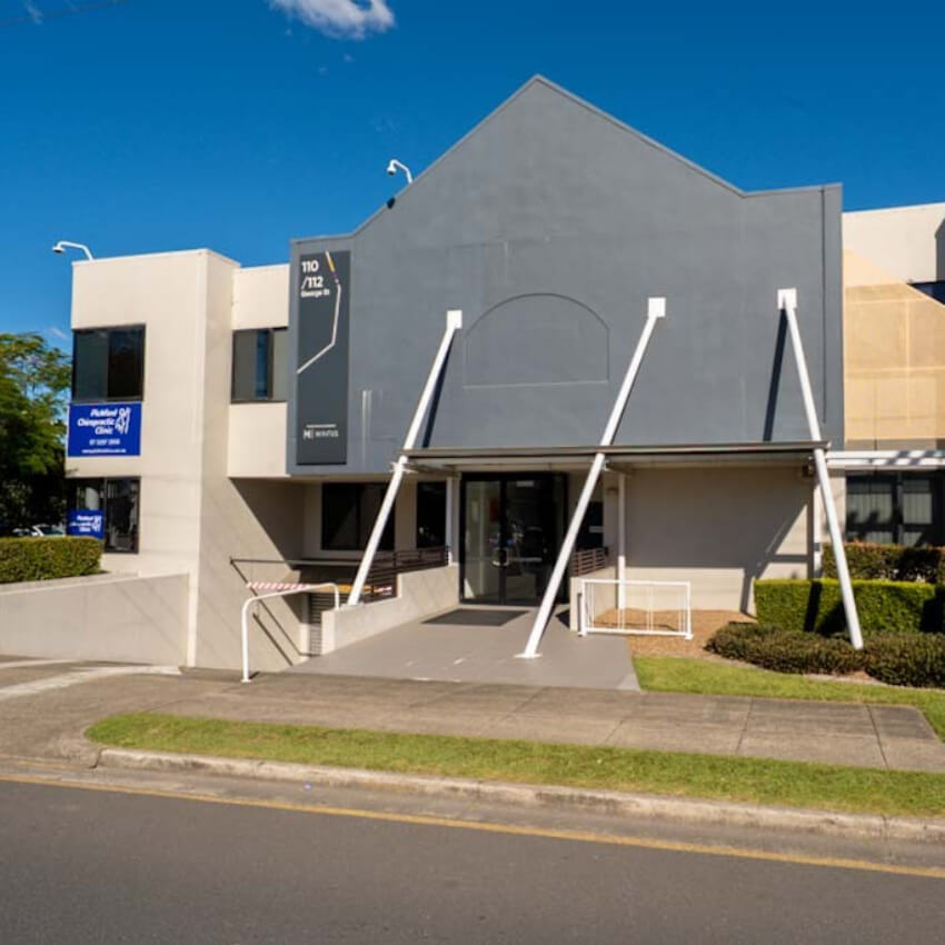 exterior of our building