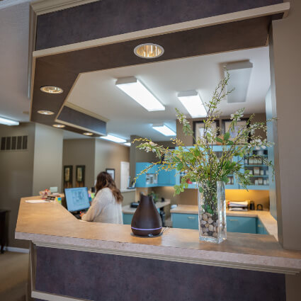 front desk