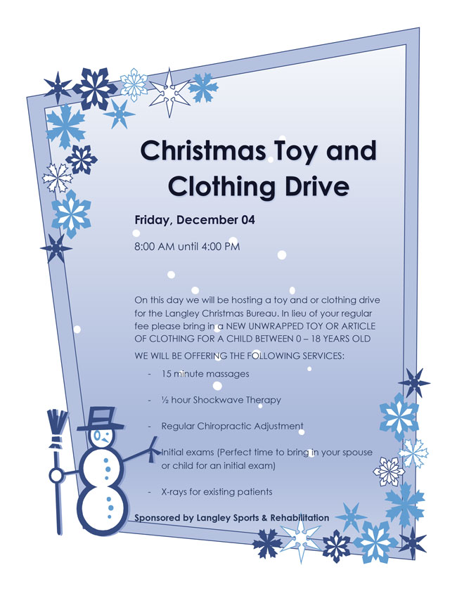 Christmas Toy & Clothing Drive