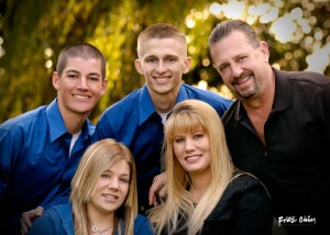 Dr. Brian Crawford with his family