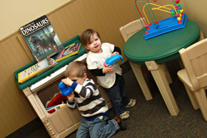 We have a fun kids area where children can play before and after they are seen by the doctor. The family friendly Kentwood MI chiropractor