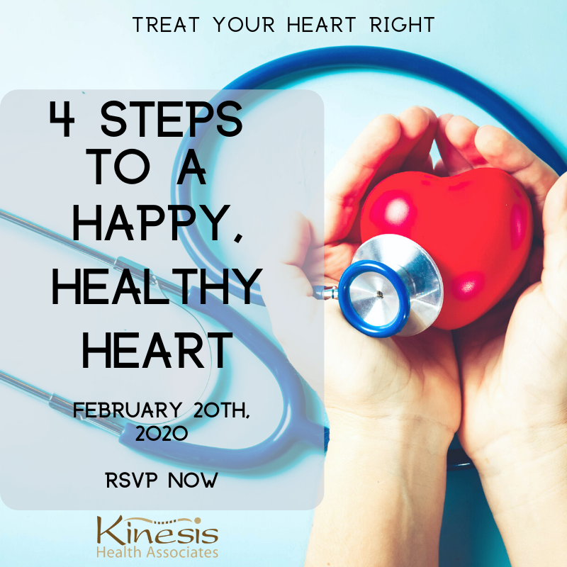 Happy Healthy Heart event flyer