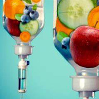 Vitamin iv fruit filled ivs