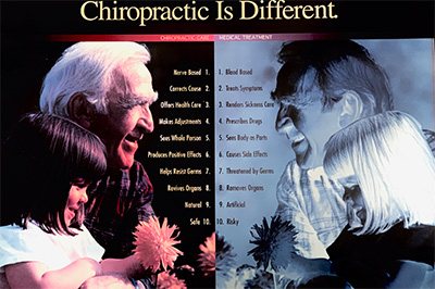 chiropractic is different image