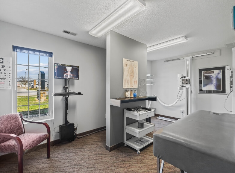 our Johnston adjusting area