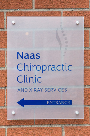 Naas Chiropractic Clinic sign