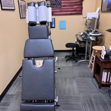 our adjusting table
