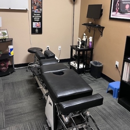 our adjusting area