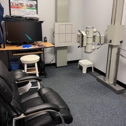 our xray area