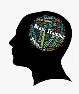 illustration of brain training