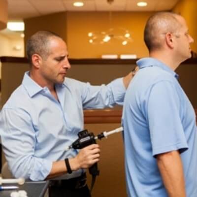 Dr. Joe using Korean Specific Technique
