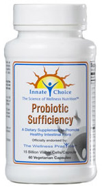 Innate Choice Probiotic Sufficiency