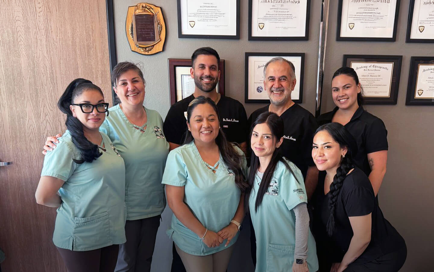 Mansour Chiropractic team