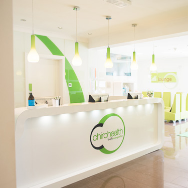 The Chirohealth Clinic Reception Area