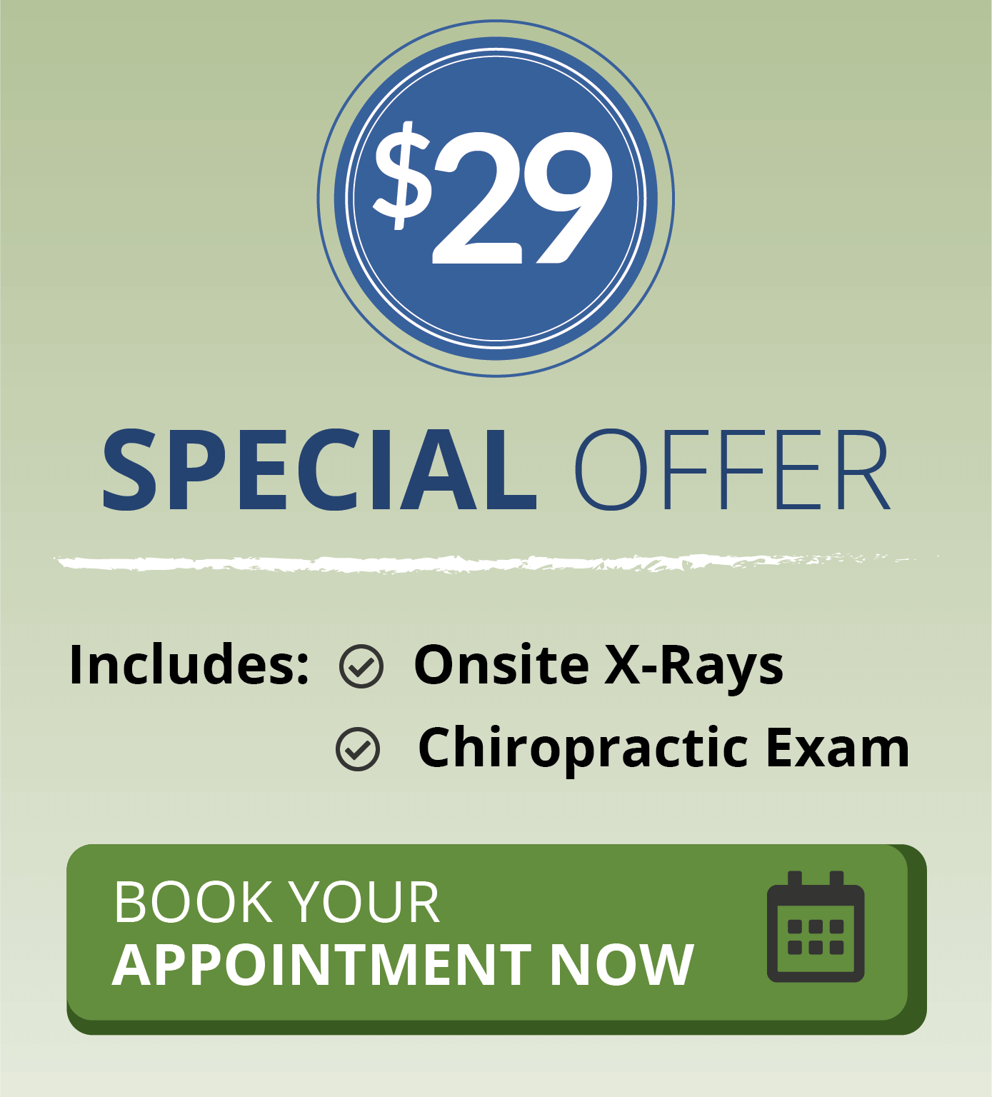 $29 Same-Day Chiropractor