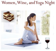 Women ,Wine & Yoga Event