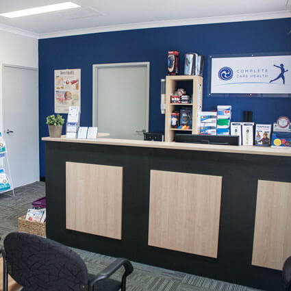 Complete Care Health front desk