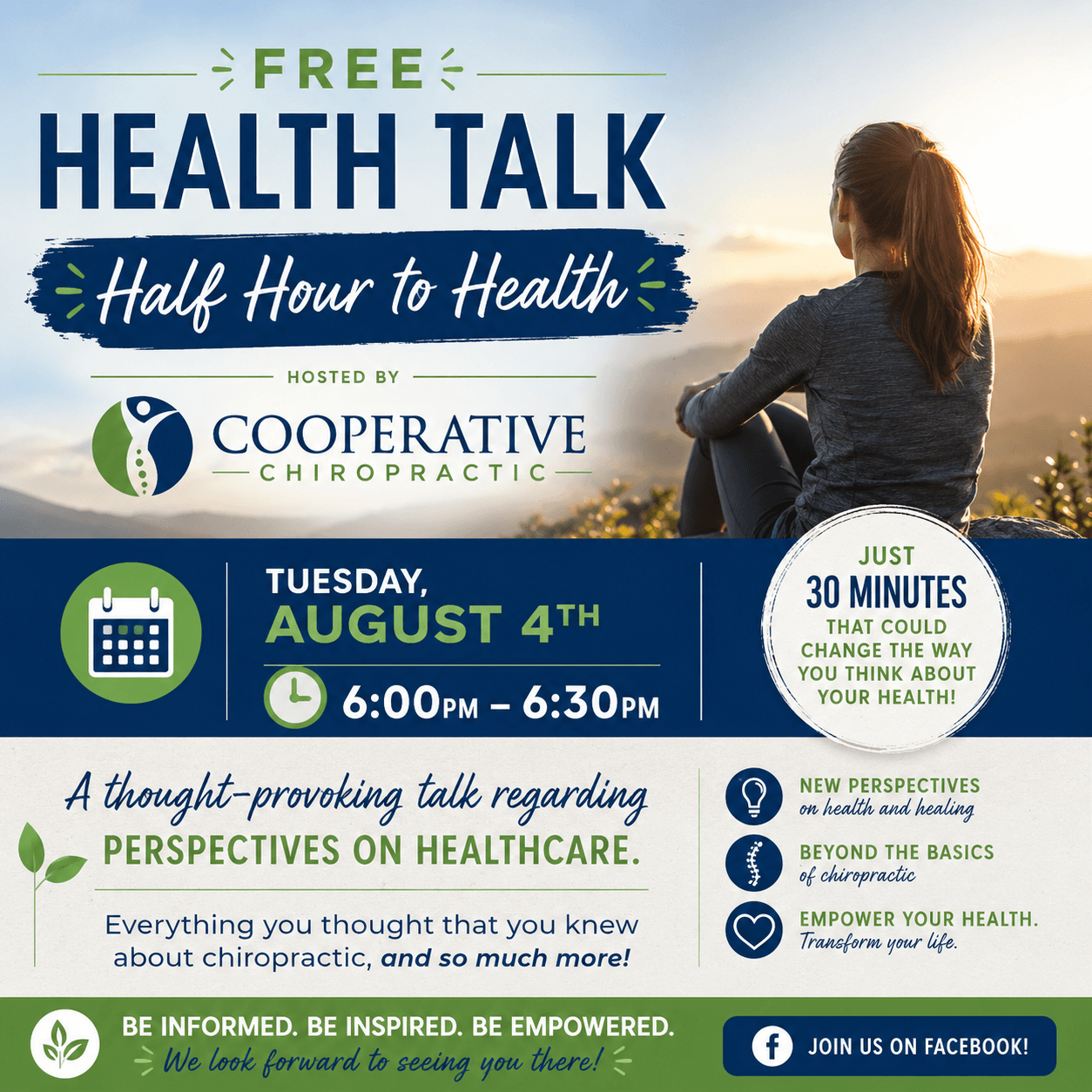 free health talk August
