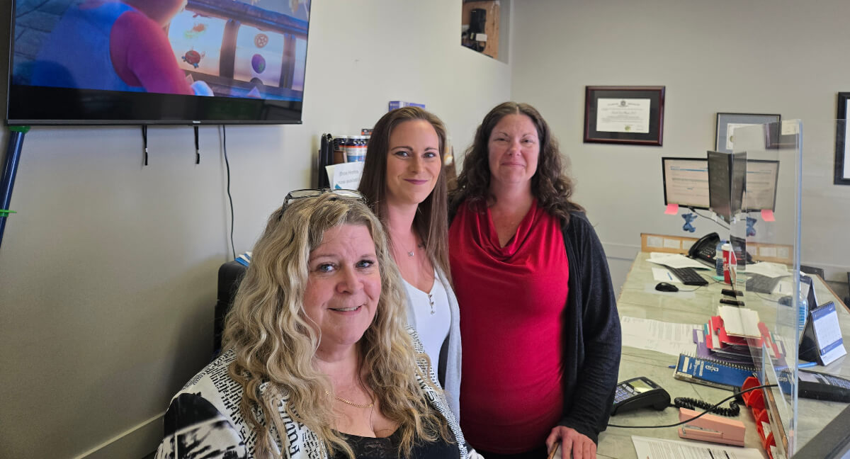 Prince George Family Chiropractic reception staff