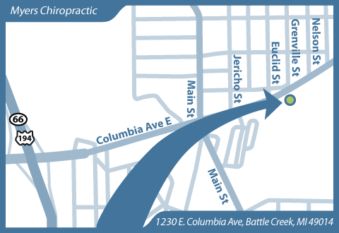 Map of Myers Chiropractic