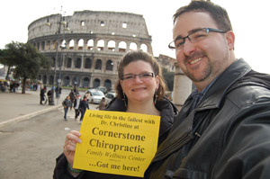The Colosseum, Rome, Italy!