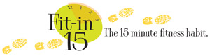 Fit in 15 logo