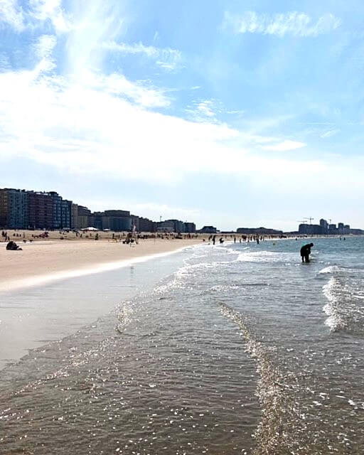 Beach in Ostende