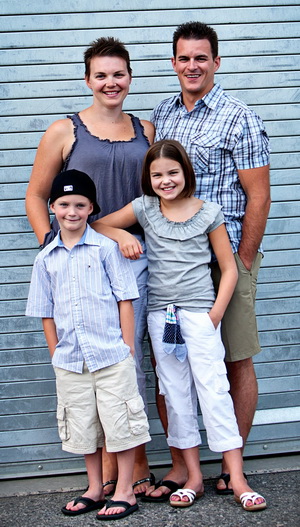 Dr. Richard Penney, with his Family