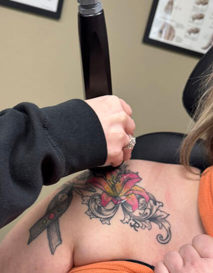 StemWave on Shoulder