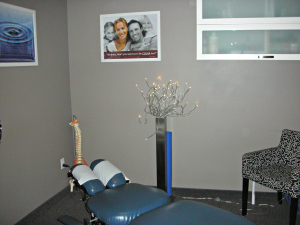 Chiropractic Solutions Adjusting Room