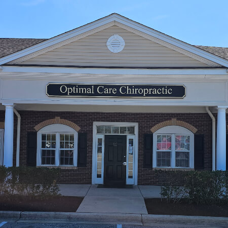 Optimal Care Chiropractic office entrance