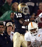 Leo Ferrine: Notre Dame and Delaware, Defensive Back