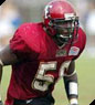 NaQuinton Gainous: Saskatchewan Rough Riders (CFL), Fordham University, Linebacker