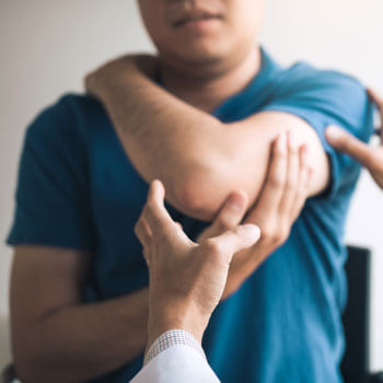 active release technique on an elbow