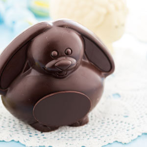 Dark chocolate Easter candy