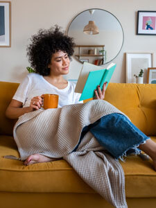 Woman reading