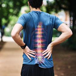runner with back pain