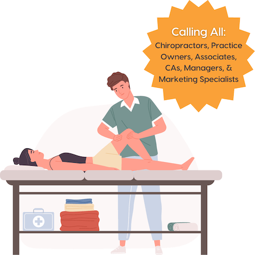 illustration of chiropractor