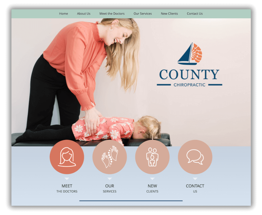 County Chiropractic Website