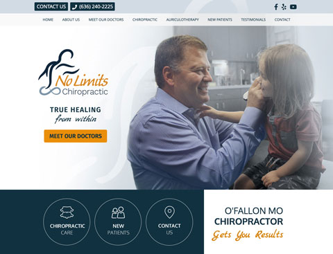 Chiropractic Website Design After