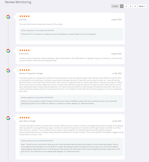 Reviews