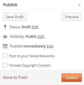 save draft & publish buttons